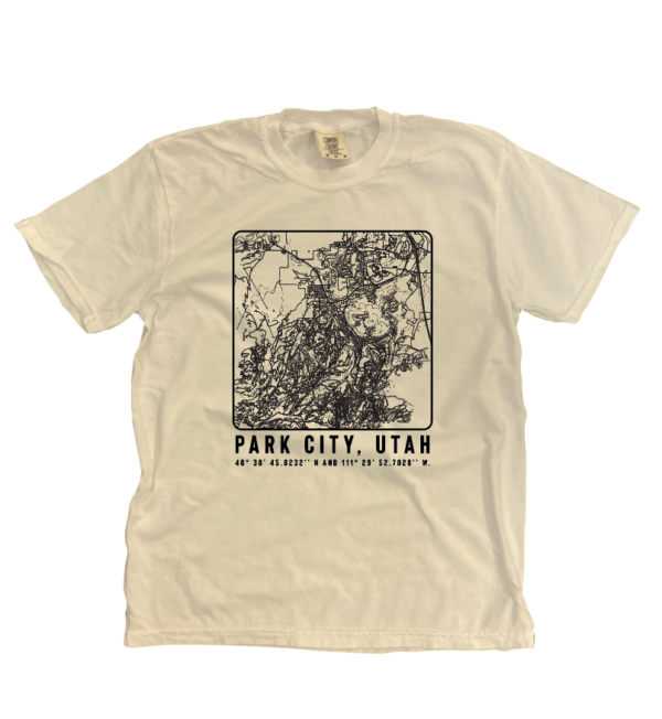 Park City Map Tee